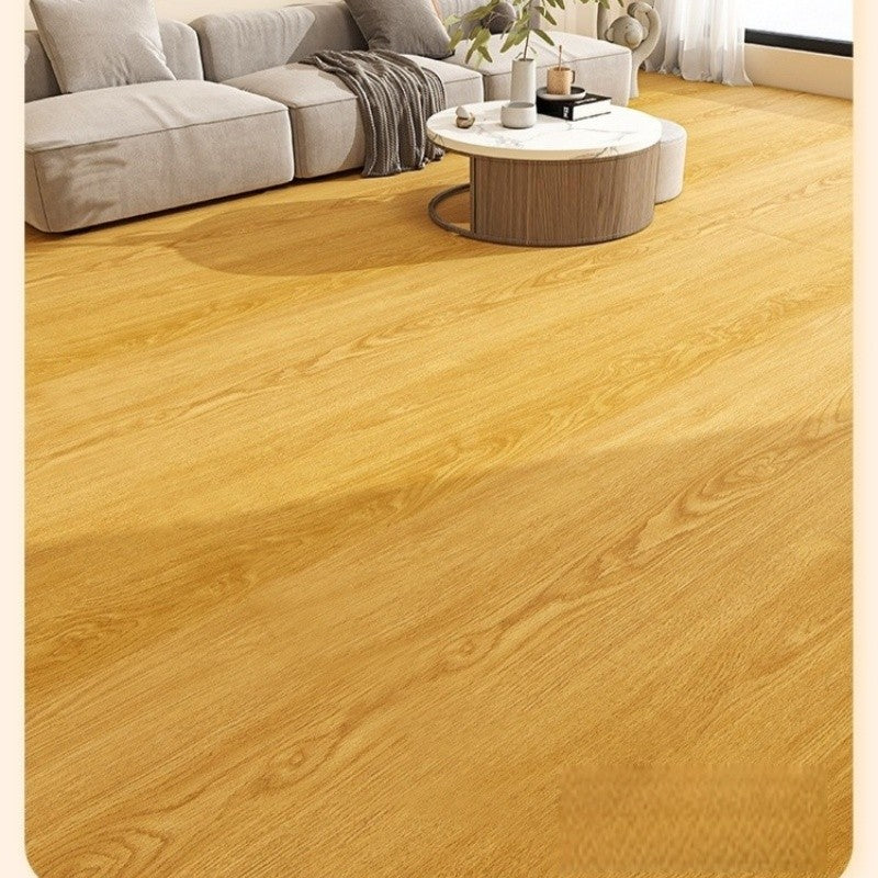 Adesivo de chão autoadesivo de imitação de grão de madeira para prova de renovação