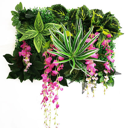 Decoração de festa de casamento flores artificiais glicínias rosa decoração fundo