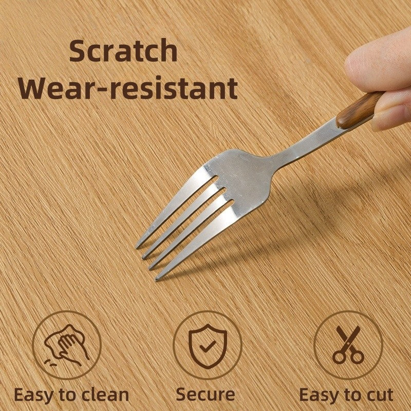 Adesivo de chão autoadesivo de imitação de grão de madeira para prova de renovação