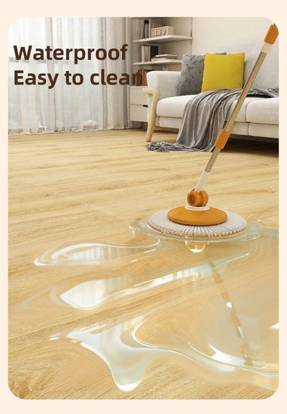 Adesivo de chão autoadesivo de imitação de grão de madeira para prova de renovação